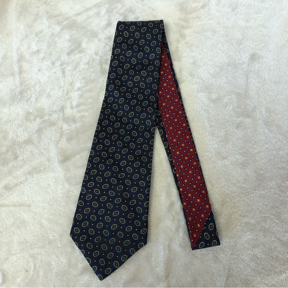 TOMMY Hilfiger Silk Blue/Red/Yellow Tie